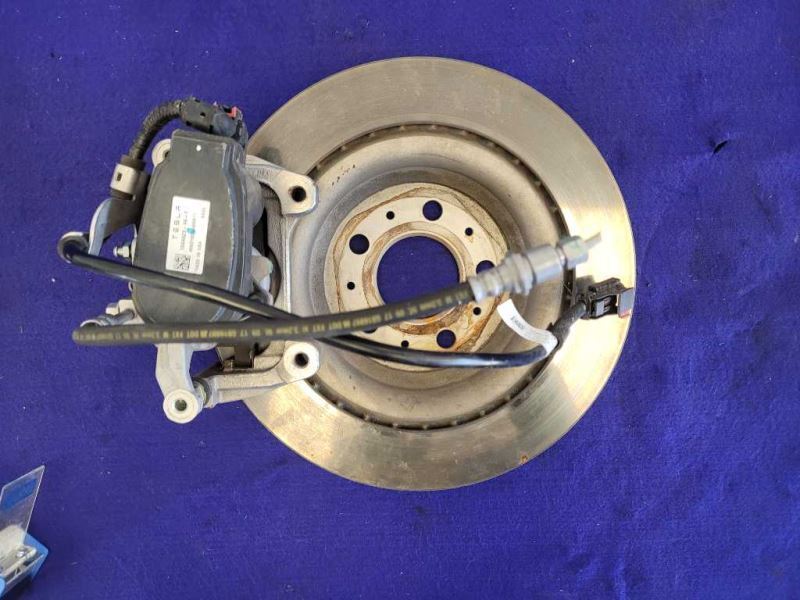 2017 2018 2019 2020 Tesla Model 3 Long Range Driver Left Rear Caliper Rotor Pad - The Parts Farm