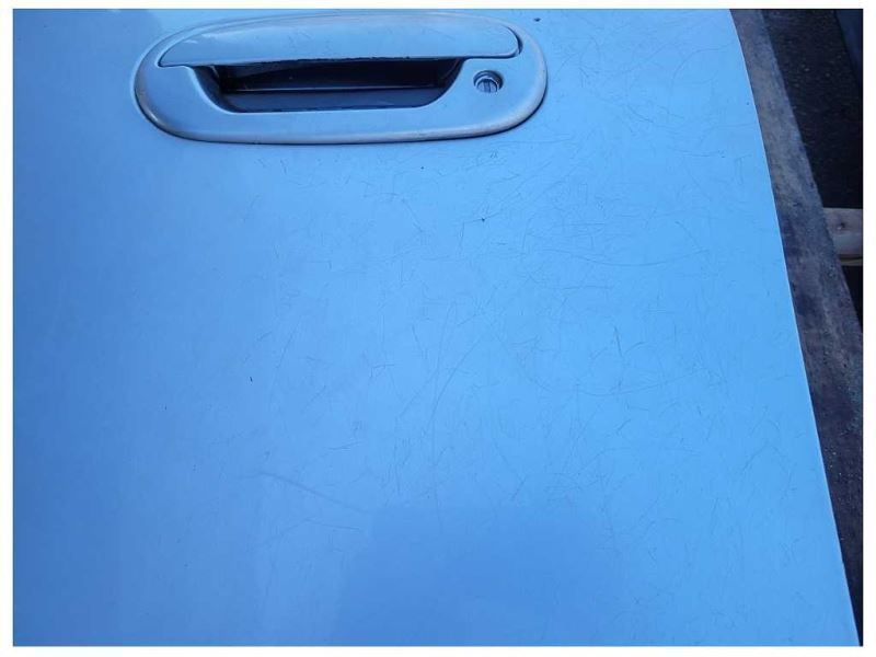 2001-2003 Ford F150 SVT Lightning SC Driver Left Front Door Paint Silver 892 - The Parts Farm