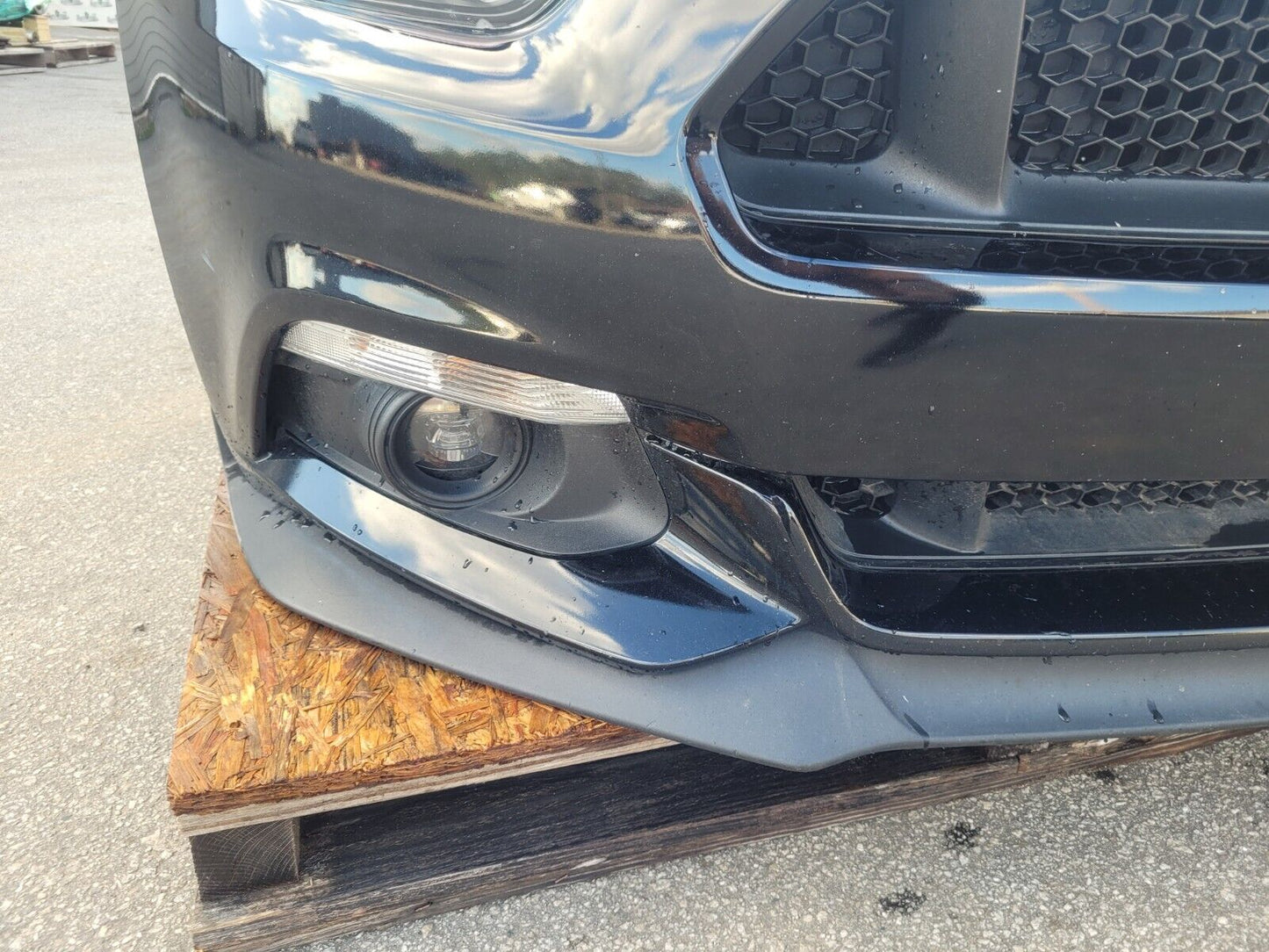 2015-2017 Ford Mustang GT S550 Front Clip Bumper Fender Hood Paint G1 2643 pp1 - The Parts Farm