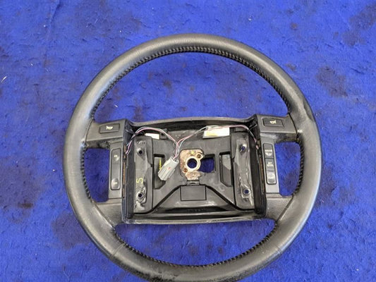 1990-1993 Ford Mustang GT LX 5.0L Steering Wheel Black Leather Horn Cruise