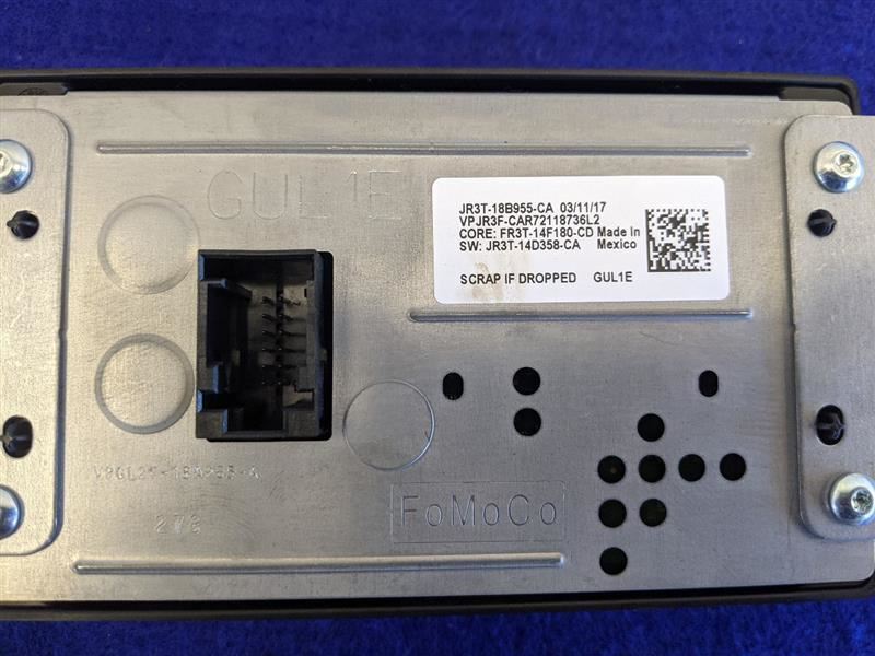 2017-2018 Ford Mustang GT S550 Audio Radio Receiver AM FM CD Single Disc - The Parts Farm