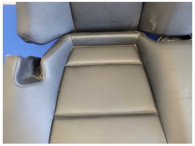 2001-2006 BMW M3 Convertible Rear Back Seat Black Leather Upper Lower 2451 - The Parts Farm