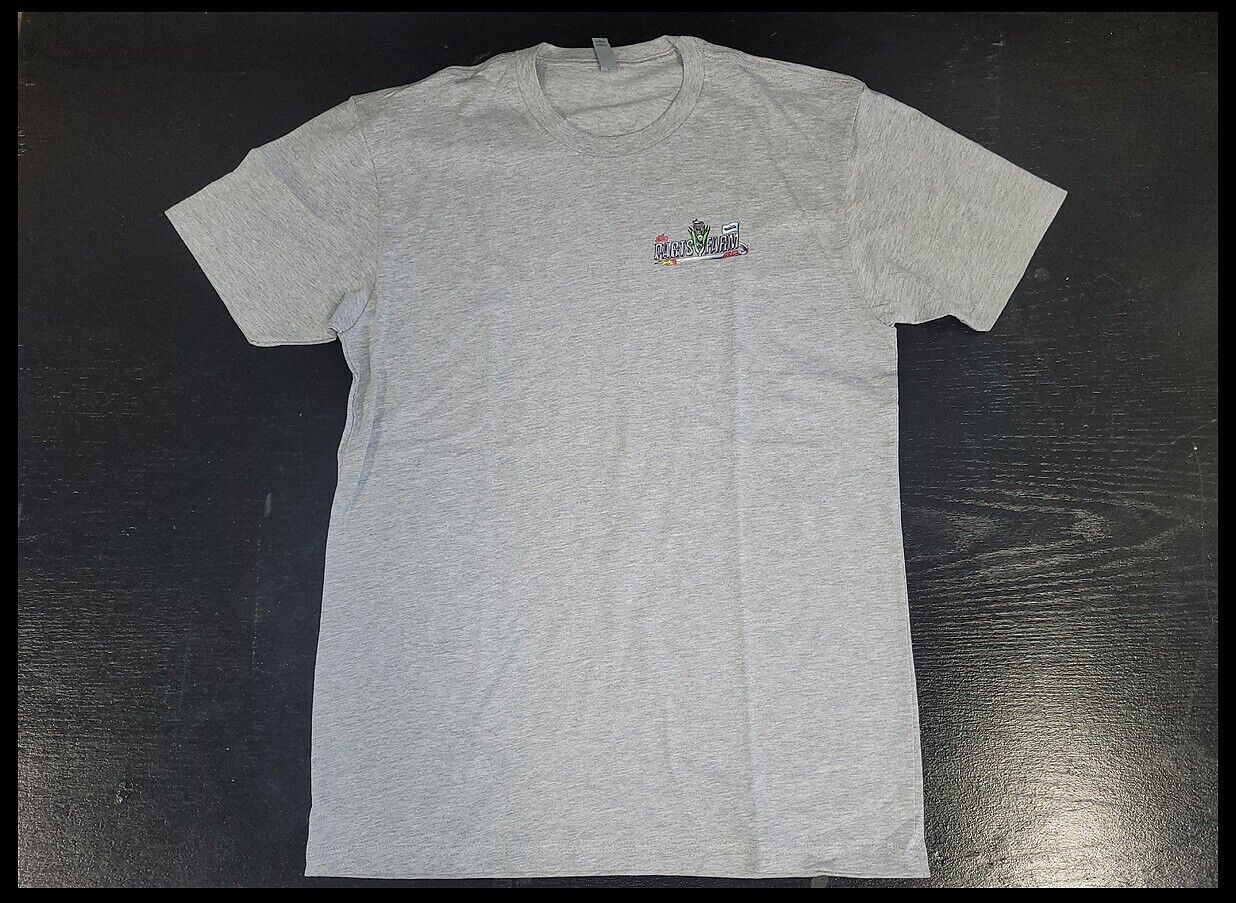 HOT!! 2022 Parts Farm Merch Logo Unisex T-Shirt Size Medium in Swag Gray Shirt - The Parts Farm