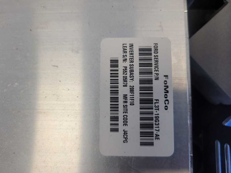 2015-2017 Ford F150 4x4 Pickup Truck Convertor Invertor Charger 2505 - The Parts Farm