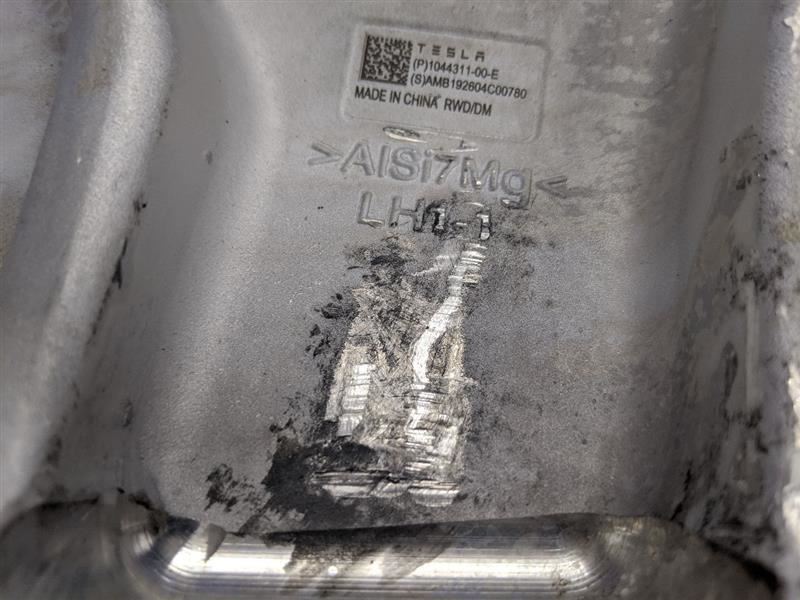 2017 2018 2019 2020 Tesla Model 3 Driver Left LH Spindle Knuckle Lug Hub - The Parts Farm