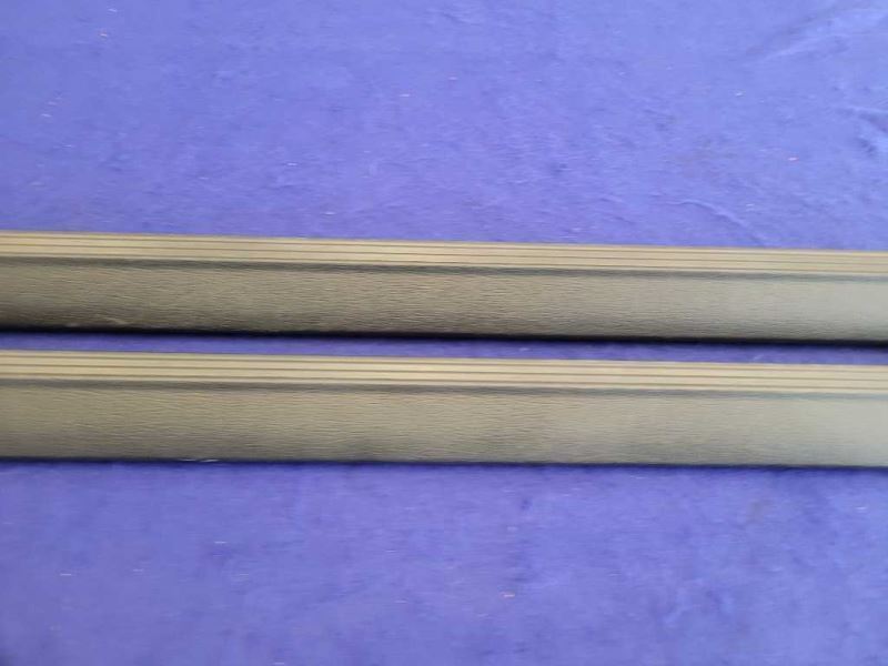 1994-1998 Ford Mustang GT 5.0 Convertible Pair Door Sill Scuff Plates Black 2406 - The Parts Farm