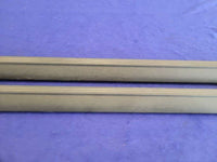 1994-1998 Ford Mustang GT 5.0 Convertible Pair Door Sill Scuff Plates Black 2406 - The Parts Farm