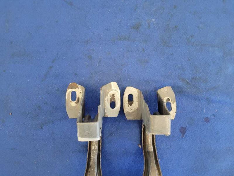 1987-1993 Ford Mustang GT LX 5.0L Front Hood Hinges Pair Paint Black 2298 - The Parts Farm