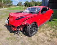 2015-2023 Ford Mustang GT Passenger Coupe Front Door Panel Red Stitching 2620 - The Parts Farm