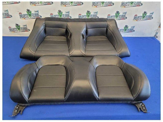 2018-2023 Ford Mustang GT S550 Rear Convertible Seat Leather Upper Lower 2543 - The Parts Farm