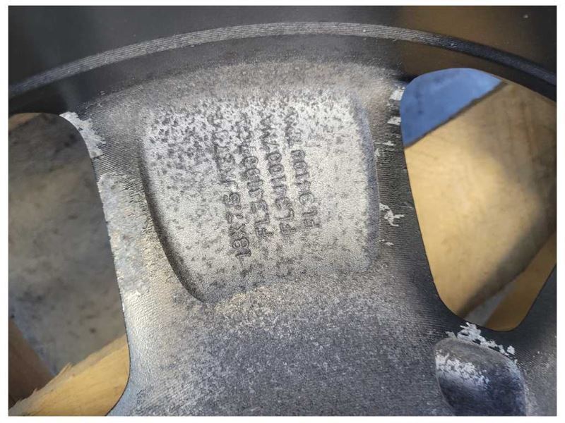 2015-2020 Ford F150 Pickup Truck Wheel 18x7.5 Painted 6 Spoke Silver Tire 2509 - The Parts Farm