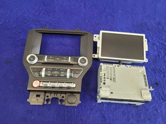 2015-2017 Ford Mustang GT S550 Info-GPS-TV Screen Front Display Center Dash 2387 - The Parts Farm