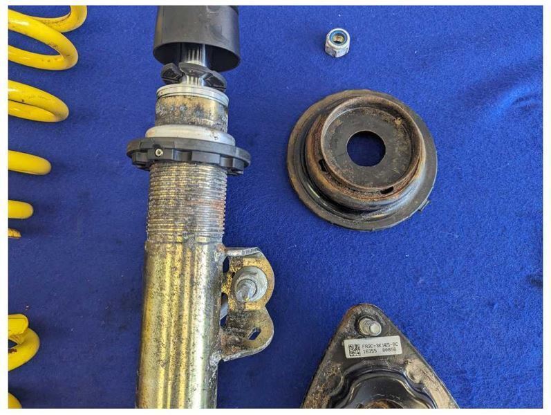 2015-2017 Ford Mustang GT S550 ST Suspension Front Strut Spring 2411 - The Parts Farm