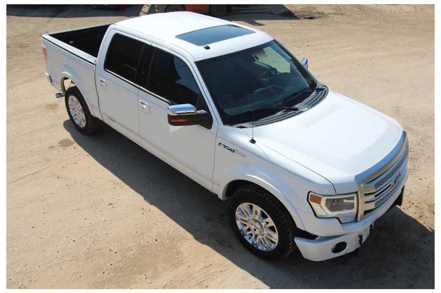 2009-2014 Ford F150 Platinum Truck 9B Interior Driver Left Rear Door Panel - The Parts Farm