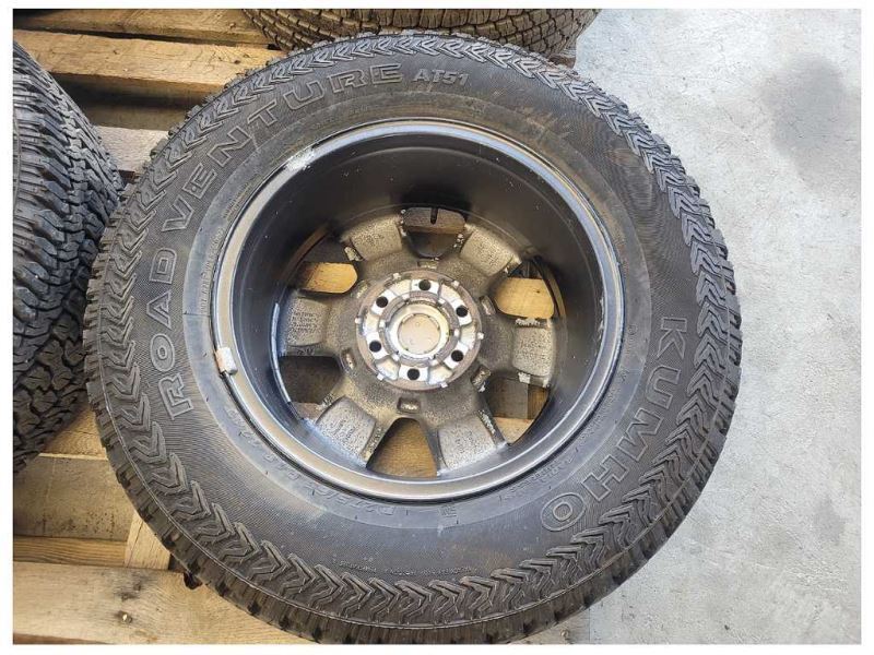 2015-2020 Ford F150 Pickup Truck Wheel 18x7.5 Painted 6 Spoke Silver Tire 2509 - The Parts Farm