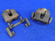 1992-1995 2001-2006 BMW 325i Passenger Driver Calipers Front Brackets NO Pads - The Parts Farm
