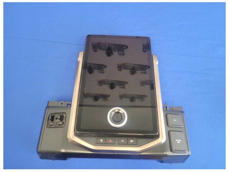 2022 Ford F150 Lightning Display Screen Bezel Radio Receiver Surround 2523 - The Parts Farm