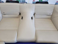 2011-2014 Ford Mustang GT Rear Back Top Bottom Beige Leather Coupe Seats 2352 - The Parts Farm