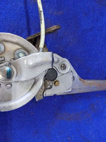 2003-2004 Ford Mustang Cobra SVT DOHC 4.6L E Brake Leather Handle OEM Factory - The Parts Farm