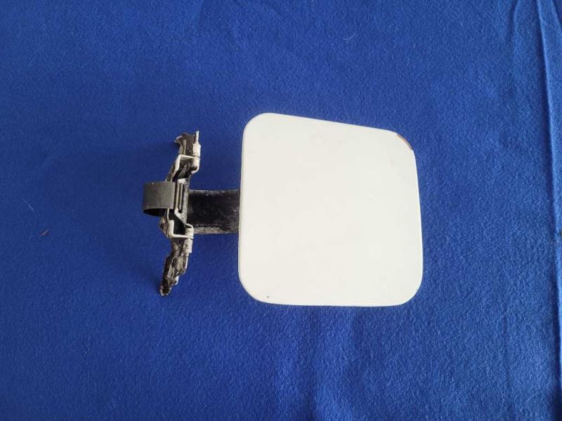 1987-1993 Ford Mustang GT 5.0L Convertible Gas Fuel Door Cap Paint White 2298 - The Parts Farm