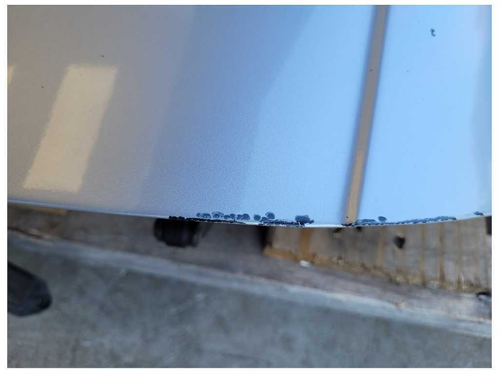 2003 BMW M3 Coupe Passenger Front Door Shell Paint Silver 1899 - The Parts Farm