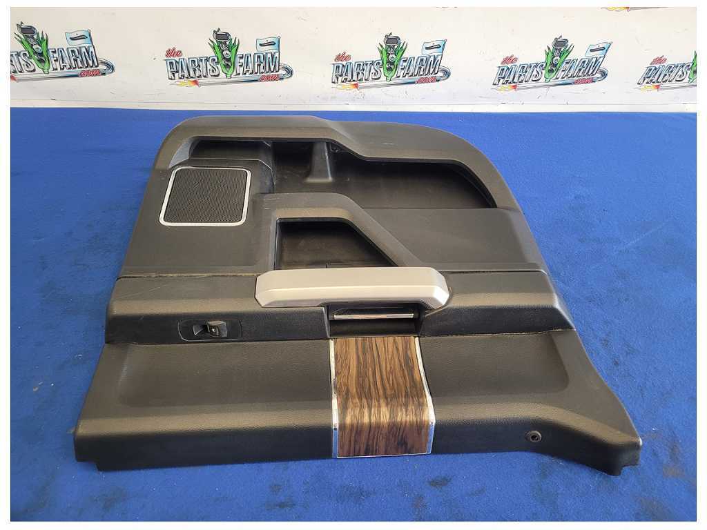 2018-2020 Ford F150 4x4 Pickup Truck Driver Rear Door Panel Card Black 2490 - The Parts Farm