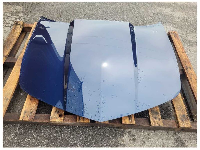 2010-2015 Chevrolet Camaro SS Hood Front Shell Bonnett Paint Blue 2588 - The Parts Farm