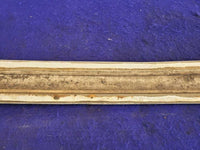 1987-1993 Ford Mustang GT LX 5.0L Driver Left Door Molding Trim Paint White - The Parts Farm