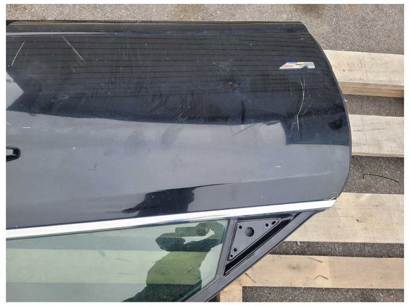 2008-2014 Cadillac CTSV Driver Left Front Door Paint Black *Bent Corner* 869 - The Parts Farm