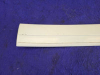 1987-1993 Ford Mustang GT LX 5.0L Driver Left Door Molding Trim Paint White - The Parts Farm