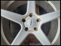 2015-2021 Ford Mustang GT S550 3 Wheels Velgen 20x9 20x10.5 Silver Spoke Rash - The Parts Farm