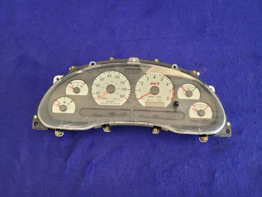 2003-2004 Ford Mustang Cobra SVT DOHC Gauge Cluster Front Dash 35k Miles - The Parts Farm