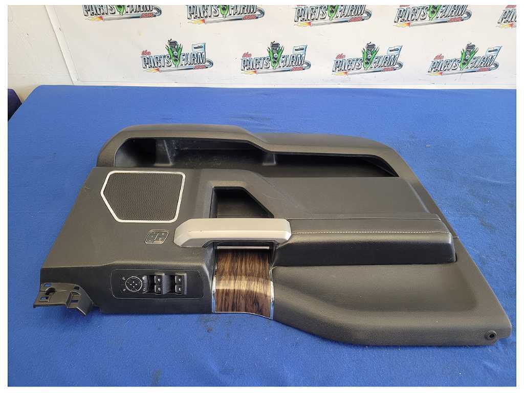 2018-2020 Ford F150 4x4 Pickup Truck Driver Front Door Panel *Scuffs* Black 2490 - The Parts Farm