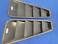 2010-2014 Ford Mustang GT S197 Pair Side Louvers Quarters Window 2568 - The Parts Farm