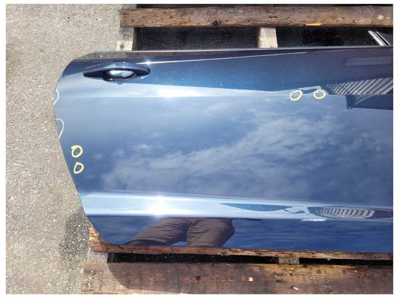 2010-2015 Chevrolet Camaro SS Passenger Front Door Coupe Shell Paint Blue 2462 - The Parts Farm