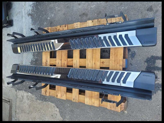 2017-2020 Ford F150 Pickup Truck Superduty Step Up Rails Bars Nerf Crew Cab - The Parts Farm