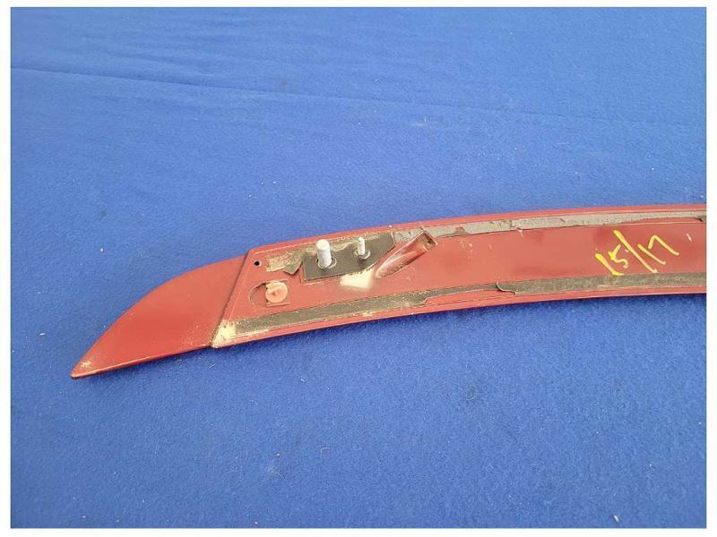 2015-2023 Ford Mustang GT Rear Spoiler Pedestal Mount Wing Paint Maroon Trunk - The Parts Farm