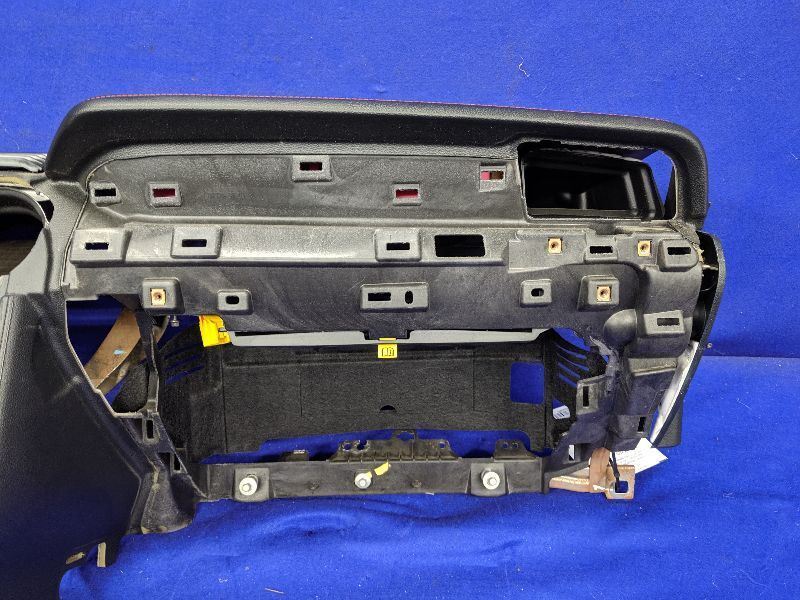 2015-2017 Ford Mustang GT S550 Dash Panel No Gauge Pack Board Red Stitching - The Parts Farm