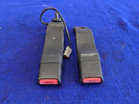 1994-1995 Ford Mustang Cobra GT Front Seatbelt Buckles Coupe Black Center - The Parts Farm
