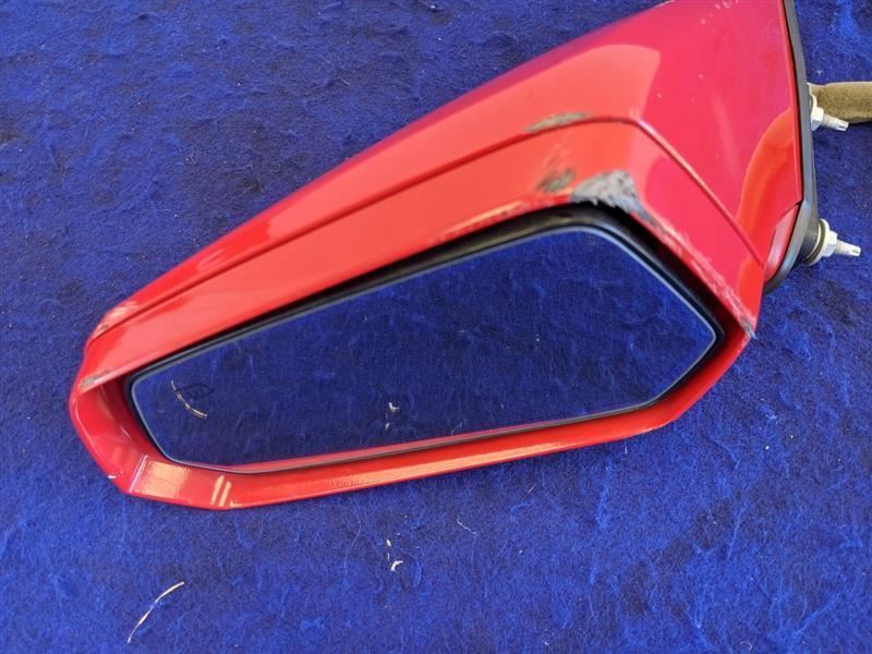 2010-2015 Chevrolet Camaro SS Driver Left View Mirror Power Heated DD1 Red - The Parts Farm