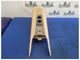 2012 Fisker Karma Sedan Hybrid Center Console Floor Tan Back Rear 1959 - The Parts Farm