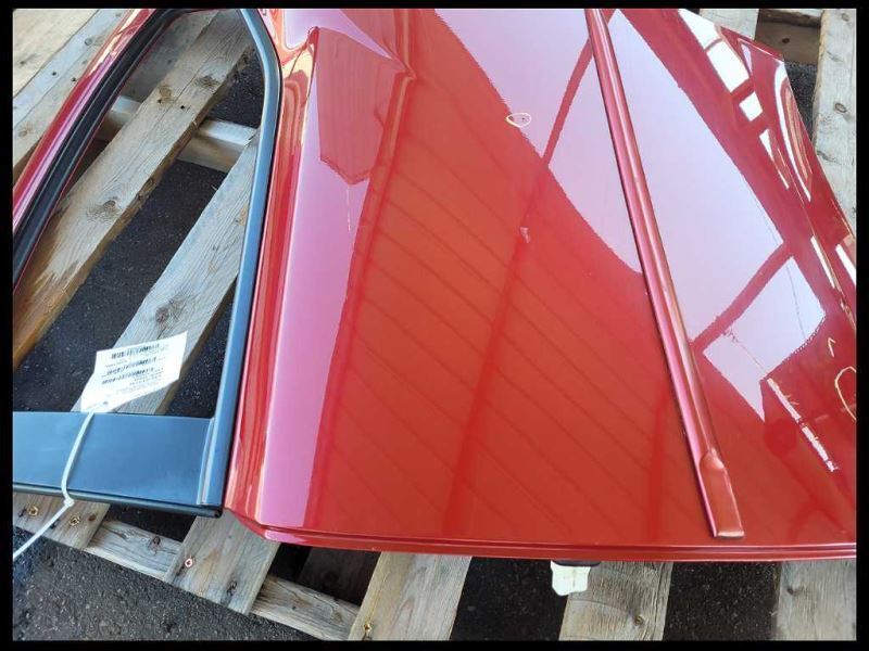 2006-2010 Dodge Charger SRT8 Rear Driver Left LH Door Shell Maroon OEM - The Parts Farm