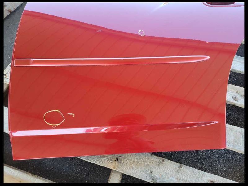 2006-2010 Dodge Charger SRT8 Rear Driver Left LH Door Shell Maroon OEM - The Parts Farm