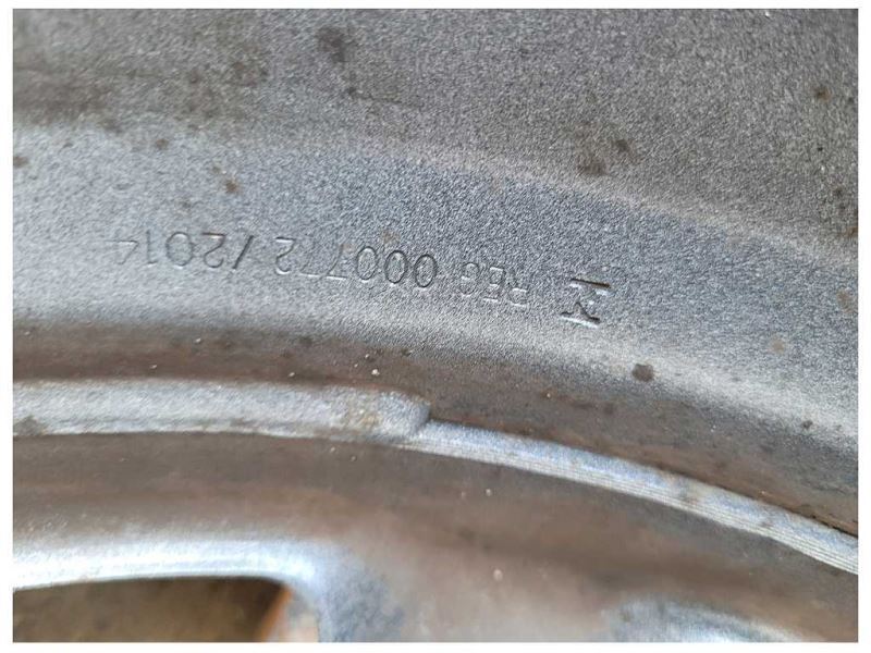 2015-2021 Ford F150 Pickup Truck Wheel 17x7.5 Painted Silver Tire 2251 - The Parts Farm
