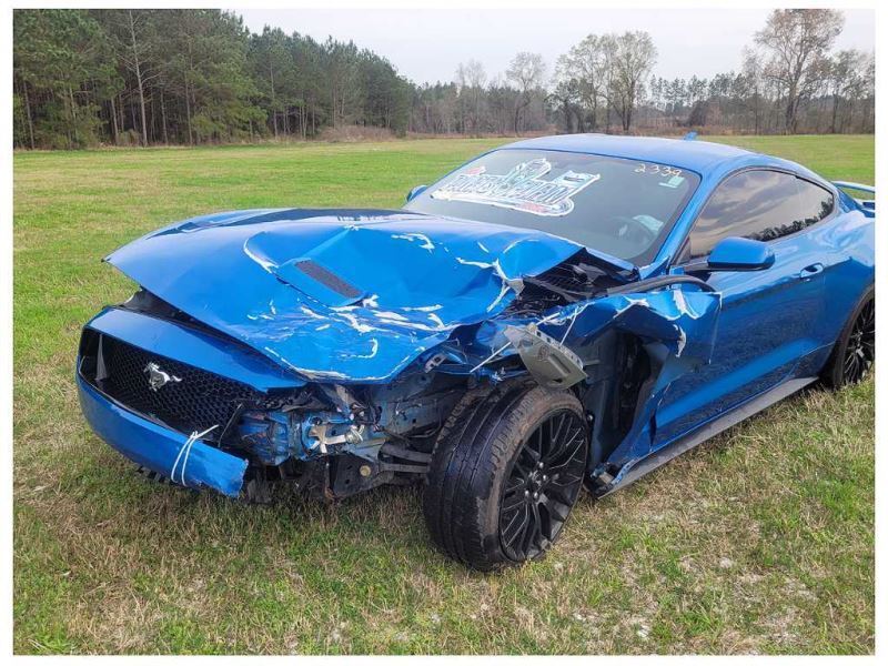 2018-2023 Ford Mustang GT S550 Driver Turn Signal Switch Wiper Column 2339 - The Parts Farm