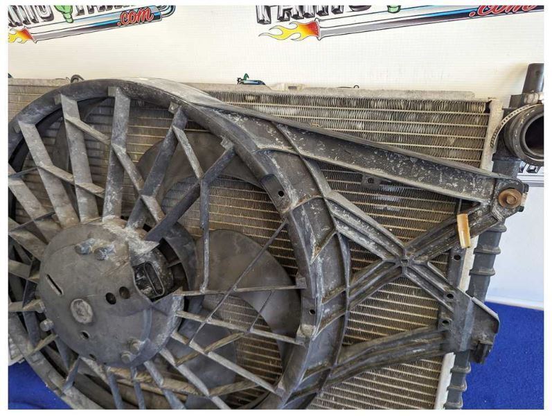 1999-2001 Ford Mustang Cobra SVT DOHC Radiator Fan Condenser Manual 2386 - The Parts Farm