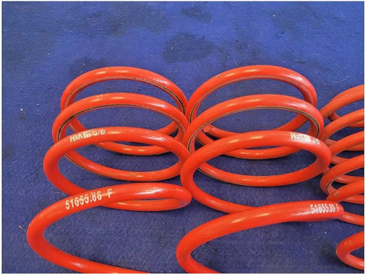 20112014 Ford Mustang GT V6 H&R Lowering Coil Springs Coupe Red 2837