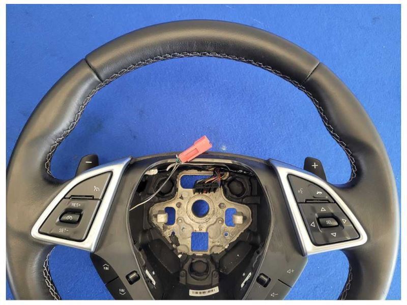 2019-2023 Chevrolet Camaro SS 6.2L Steering Wheel Front Driver A/T Leather 2538 - The Parts Farm