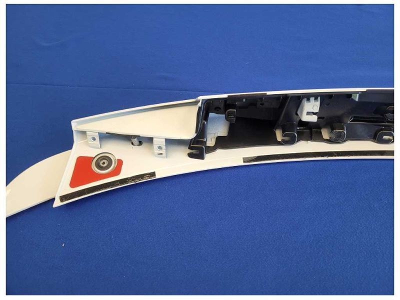 2024 Ford Mustang GT S650 White Spoiler Rear Deck Wing Paint M42 - The Parts Farm