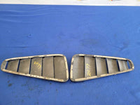 2010-2014 Ford Mustang GT 4.6L Pair Side Quarter Window Covers Paint UA 2477 - The Parts Farm